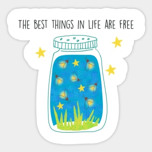 Fireflies Sticker